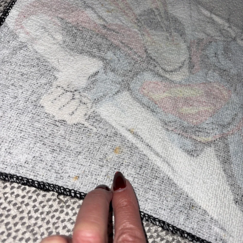 90's VTG Superman Wash Cloth Towel Terry Cloth Vintage